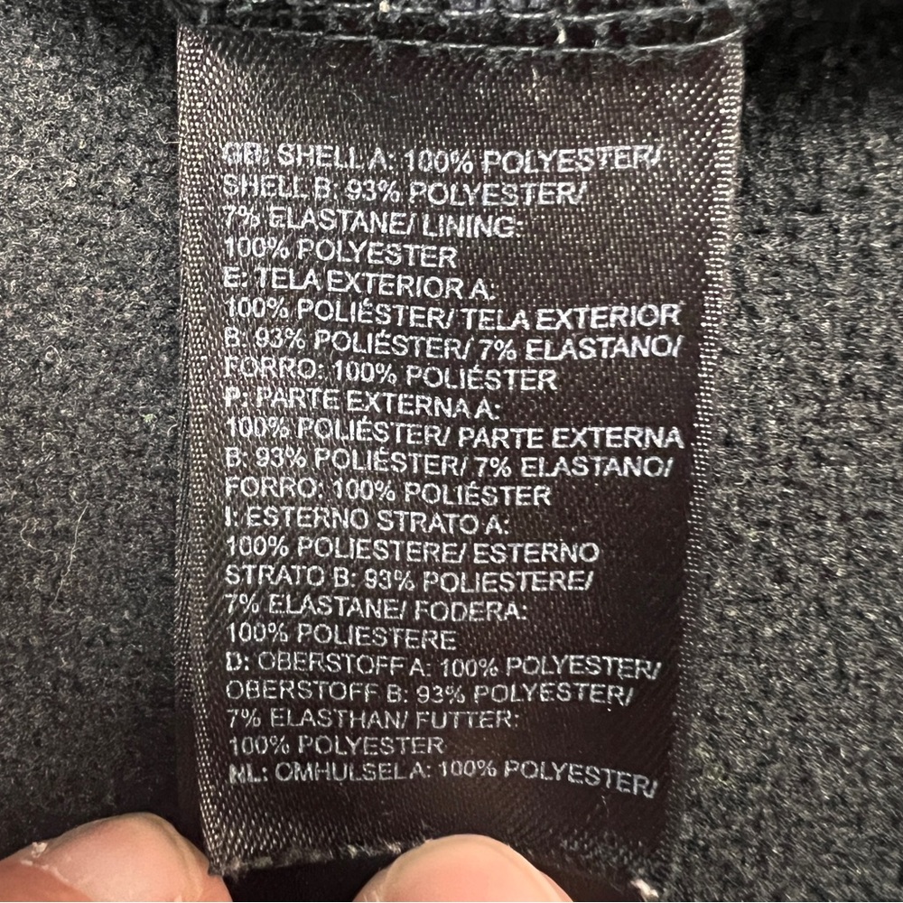 The North Face Sweatshirt Men’s XL 1/2 Half Zip Pullover Black Yellow Gray‎ - Picture 8 of 13